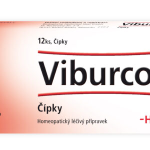 VIBURCOL, čípky 12 ks