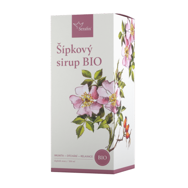 Šípkový sirup BIO 200 ml