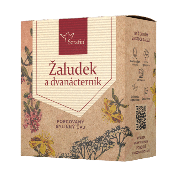 Serafin Žaludek a dvanácterník – porcovaný čaj 38 g