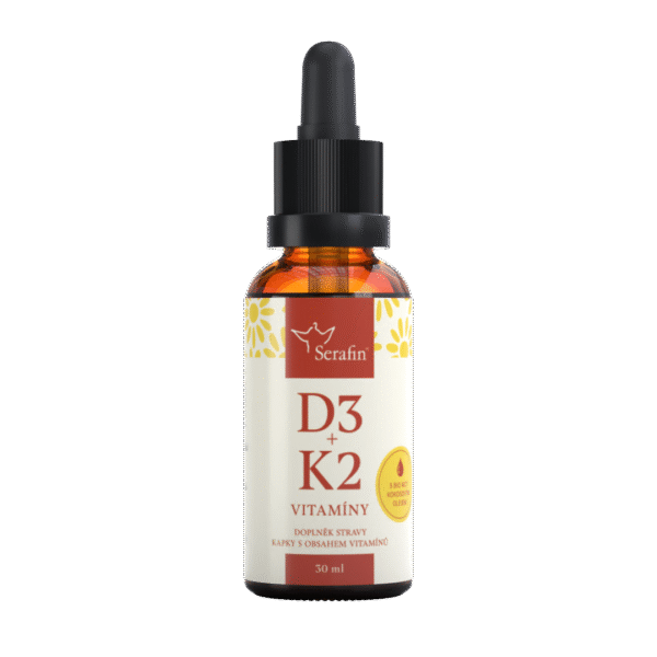 D3 + K2 Vitamíny – kapky 30 ml
