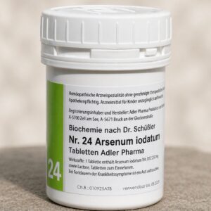 Adler Pharma Schüsslerovy soli – Nr. 24 Arsenum iodatum D12 400 tablet