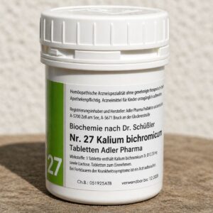 Adler Pharma Schüsslerovy soli – Nr. 27 Kalium bichromicum D12 400 tablet