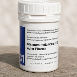Adler Pharma Schüsslerovy soli – Nr. 31 Stannum metallicum D12 400 tablet