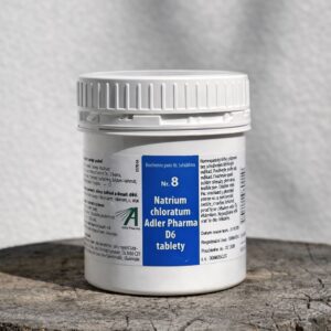 Adler Pharma Schüsslerovy soli – Nr. 8 Natrium chloratum D6 1000 tablet