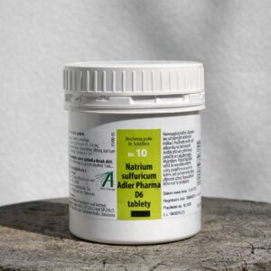 Adler Pharma Schüsslerovy soli – Nr. 10 Natrium sulfuricum D6 1000 tablet