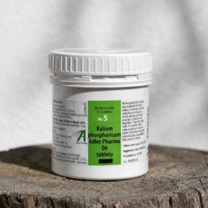 Adler Pharma Schüsslerovy soli – Nr. 5 Kalium phosphoricum D6 1000 tablet