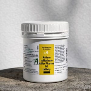 Adler Pharma Schüsslerovy soli – Nr. 6 Kalium sulfuricum D6 1000 tablet