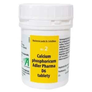 Adler Pharma Schüsslerovy soli – Nr. 2 Calcium phosphoricum D6 1000 tablet