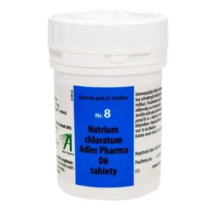 Adler Pharma Schüsslerovy soli – Nr. 8 Natrium chloratum D6 1000 tablet