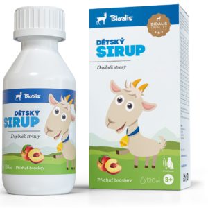 Biosalis dětský sirup s kolostrem a vitamíny 120ml