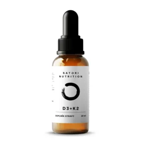 Satori Nutrition Vitamín D3 + K2 v MCT oleji 20ml