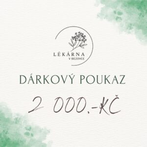 Dárkový poukaz 2 000 Kč